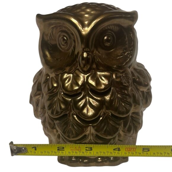 Better Homes Gardens Owl Wax Warmer Gold Electric Fall Cottagecore Decor - Picture 4 of 11